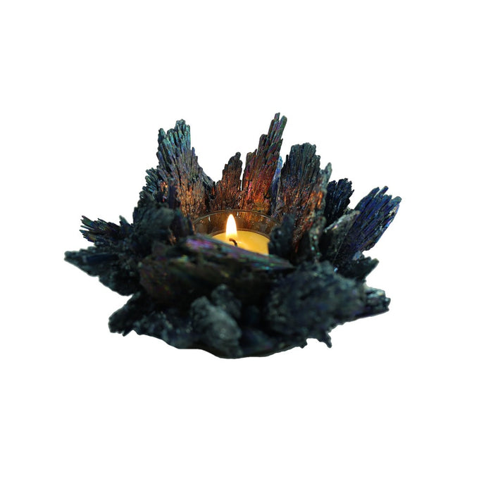 Stone tea light candle holders. - Candlestock.com