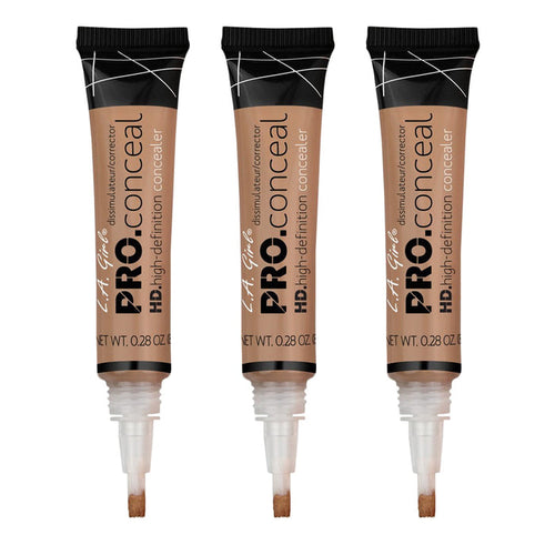 LA GIRL Pro Conceal Chestnut Color 3Pcs Set - ikatehouse