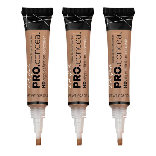 LA GIRL Pro Conceal Chestnut Color 3Pcs Set - ikatehouse
