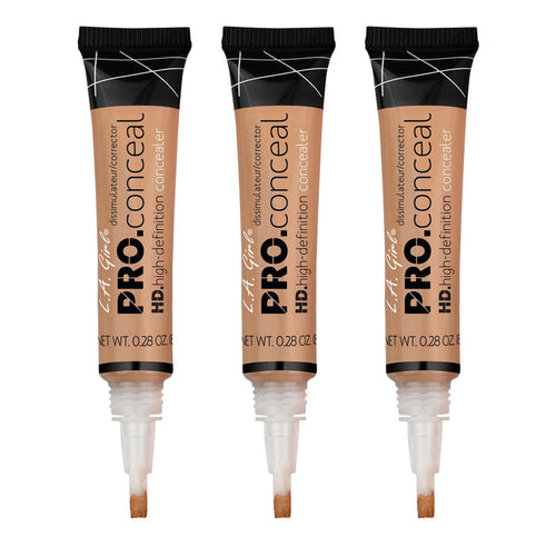LA GIRL Pro Conceal Toffee Color 3Pcs Set - ikatehouse