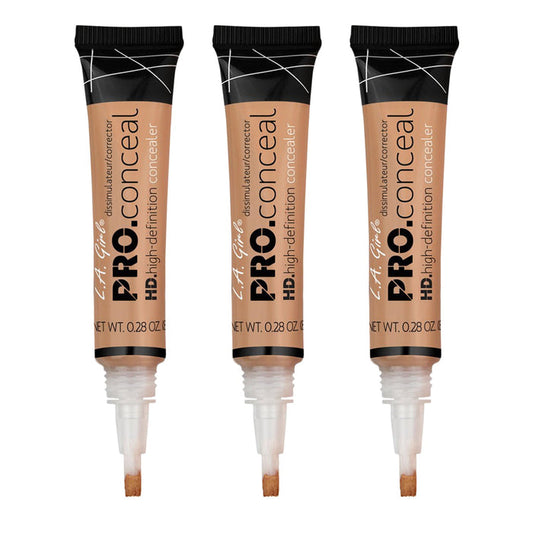 LA GIRL Pro Conceal Toffee Color 3Pcs Set - ikatehouse