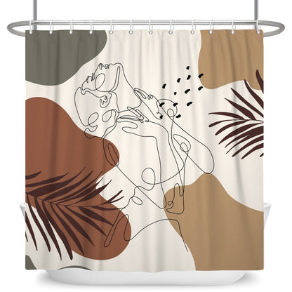 Lady Art  Shower Curtain