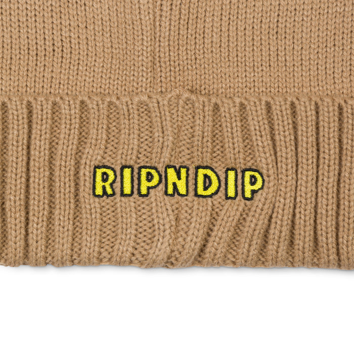 RIPNDIP Lady Friend Beanie (Almond)