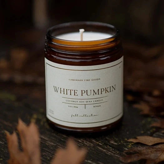 Landmark Fine Goods White Pumpkin Scented Candle