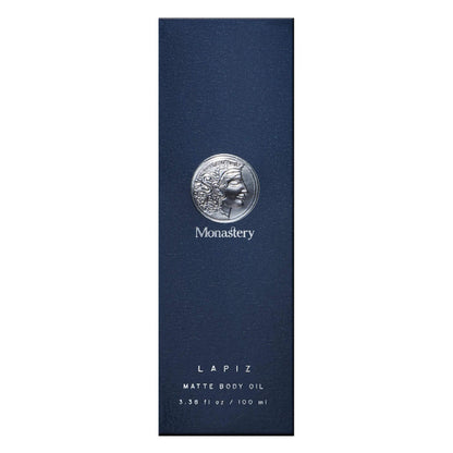 Box of Monastery Matte Body Oil Lapiz 100ml