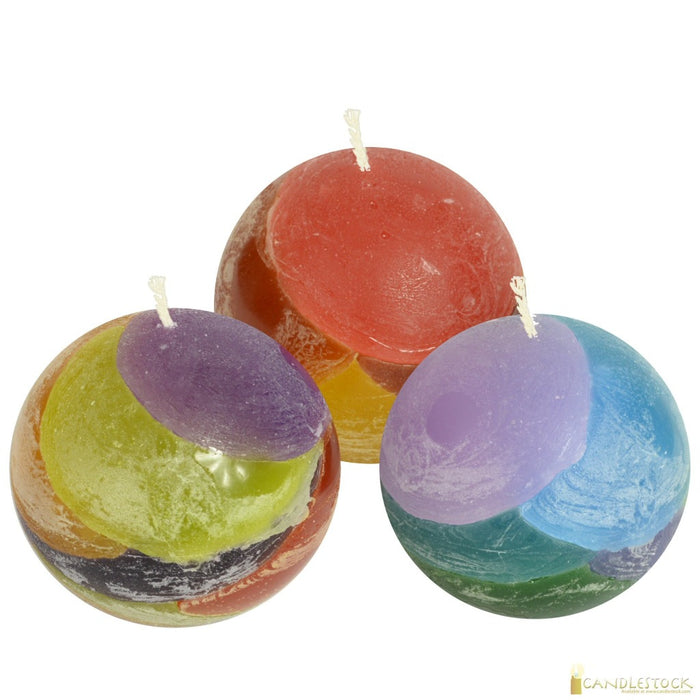 Layered Ball Candle  - Candlestock.com