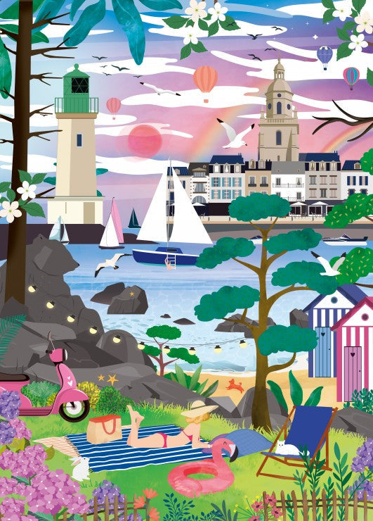 Le Croisic, Entre Ciel Et Mer | 1,500 Piece Jigsaw Puzzle