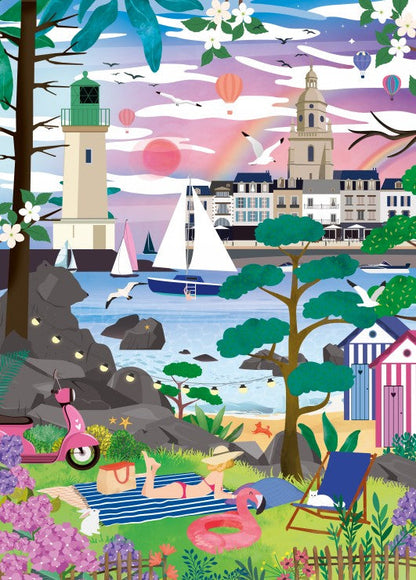 Le Croisic, Entre Ciel Et Mer | 1,500 Piece Jigsaw Puzzle