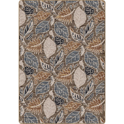 Image of an area rug, Leaves - Suede