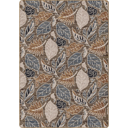Image of an area rug, Leaves - Suede