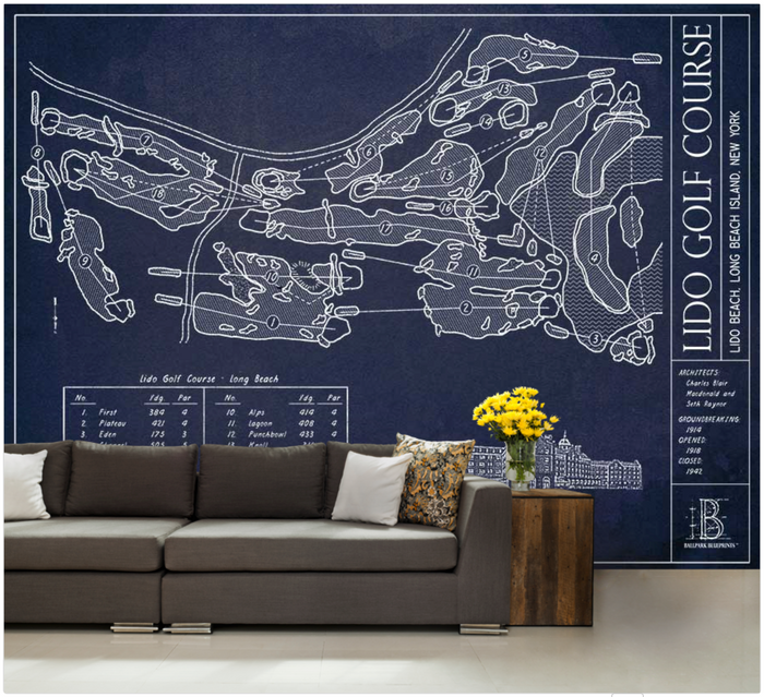 Lido Golf Course Wall Mural