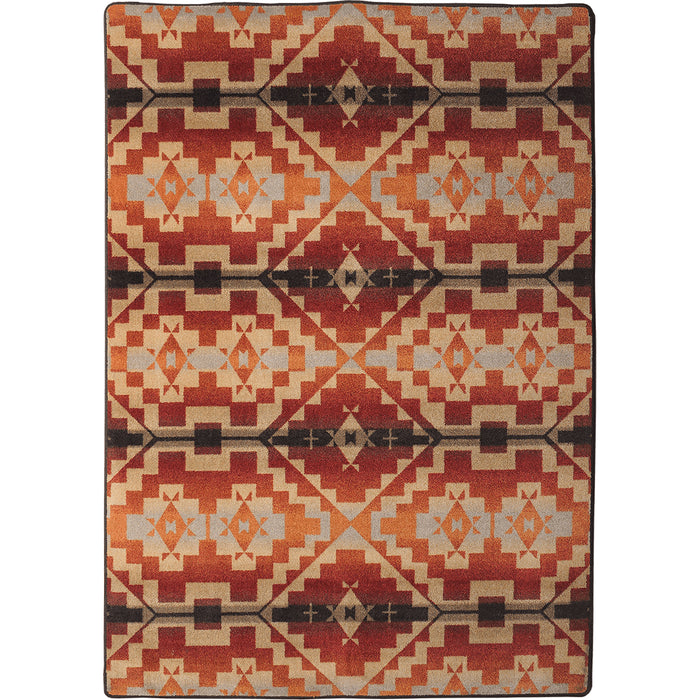 Image of an area rug, Life Path - Fire