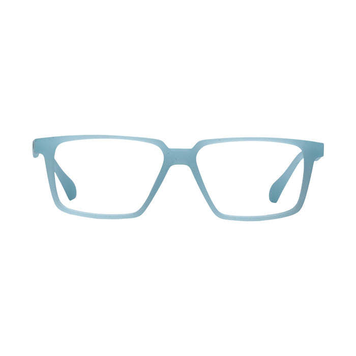 Light Blue Square Full Rim