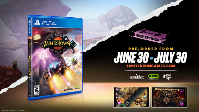 Limited Run #523: Jamestown+ (PS4)