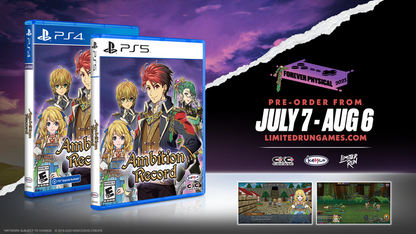 Limited Run #525: Ambition Record (PS4)