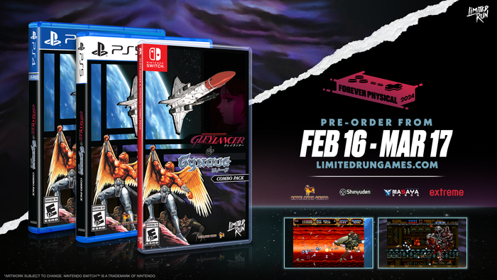Limited Run #549: Gleylancer & Gynoug Combo Pack (PS4)
