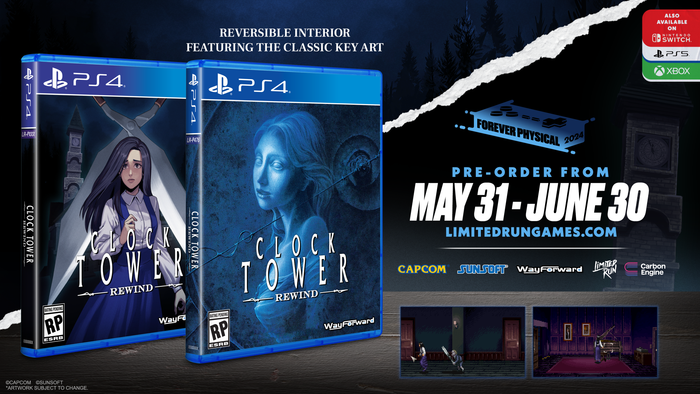 Limited Run #560: Clock Tower Rewind (PS4)
