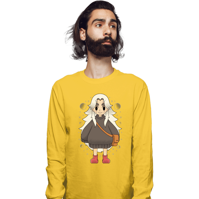 Long Sleeve Shirts, Unisex / Small / Gold