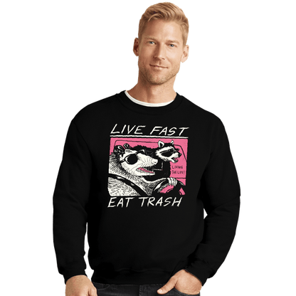 Crewneck Sweater, Unisex / Small / Black