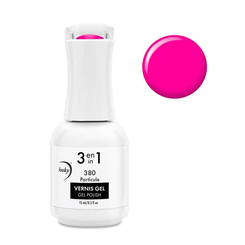 Looky Vernis Gel 3 en 1 #380 Particule (Collection Fluo) (EXCLUSIVITÉ WEB)