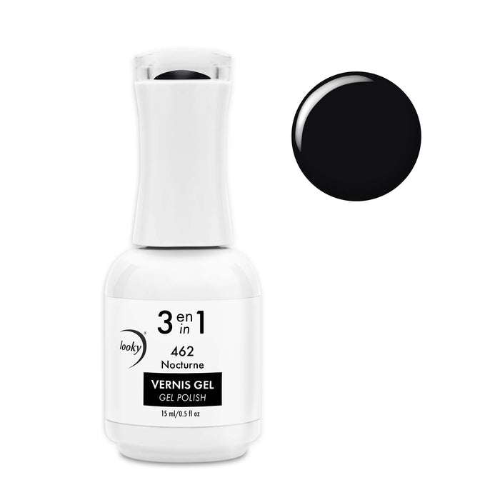 Looky Vernis Gel 3 en 1 #462 Nocturne (Collection Sarah Couture) (EXCLUSIVITÉ WEB)