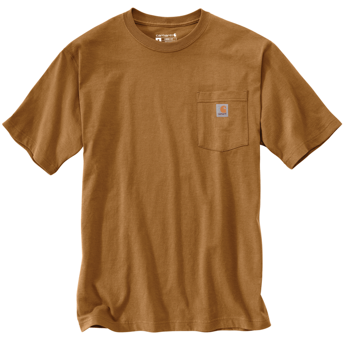 Loose Fit Heavyweight Short-Sleeve Pocket T-Shirt - BRN-Carhartt Brown | Carhartt K87