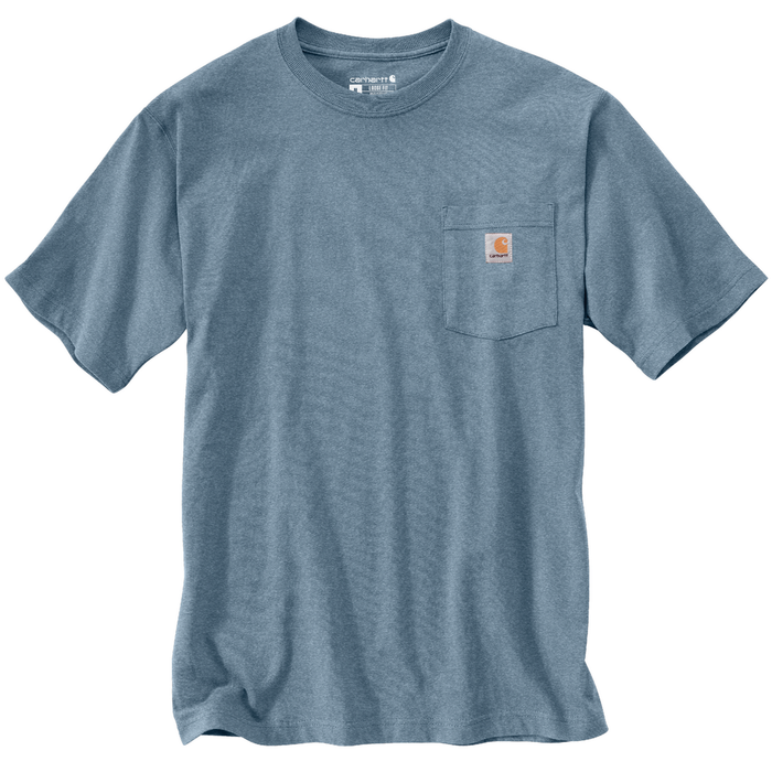 Loose Fit Heavyweight Short-Sleeve Pocket T-Shirt - HH5-Thundercloud Heather | Carhartt K87