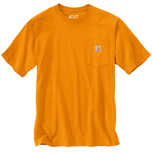 Loose Fit Heavyweight Short-Sleeve Pocket T-Shirt - Q90-Rust Heather | Carhartt K87