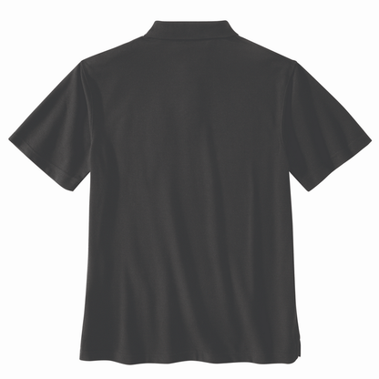 Loose Fit Midweight Short-Sleeve Pocket Polo - BLK-Black | Carhartt 106685