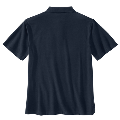 Loose Fit Midweight Short-Sleeve Pocket Polo - NVY-Navy | Carhartt 106685