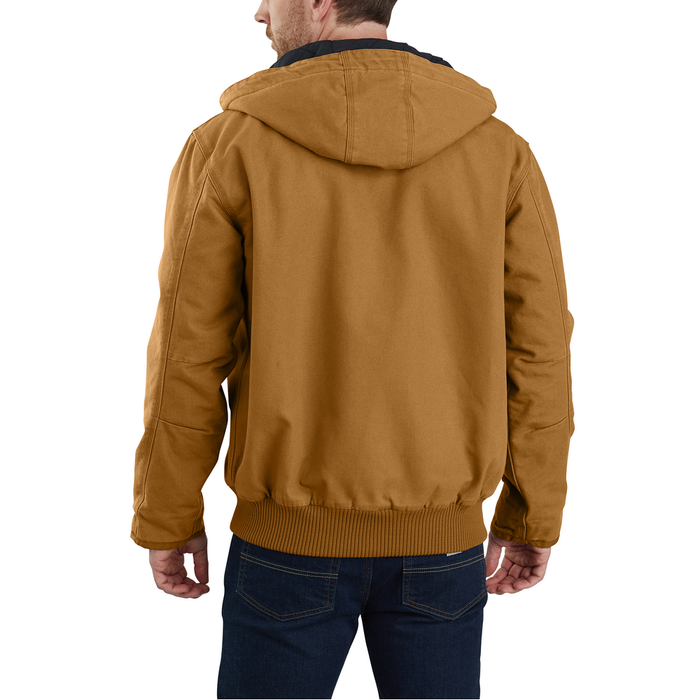 Loose Fit Washed Duck Insulated Active Jacket - BRN-Carhartt Brown | Carhartt 104050