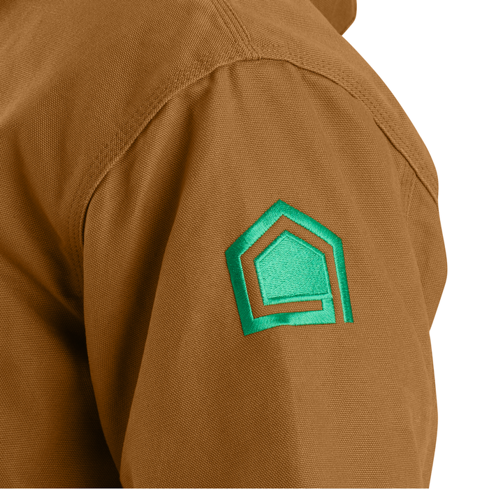 Loose Fit Washed Duck Insulated Active Jacket - BRN-Carhartt Brown | Carhartt 104050