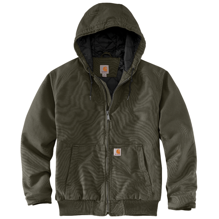 Loose Fit Washed Duck Insulated Active Jacket - MOS-Moss | Carhartt 104050