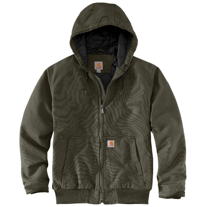 Loose Fit Washed Duck Insulated Active Jacket - MOS-Moss | Carhartt 104050