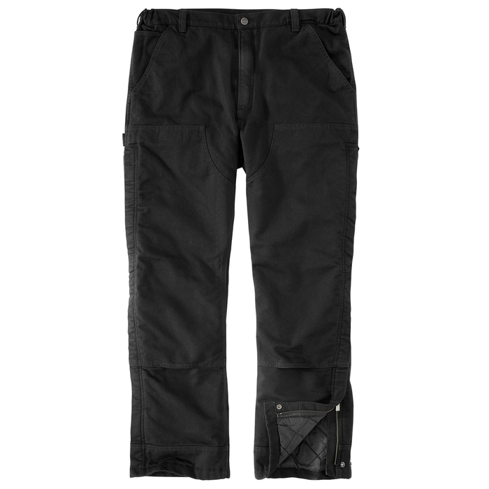 Loose Fit Washed Duck Insulated Pant - BLK-Black | Carhartt 105471