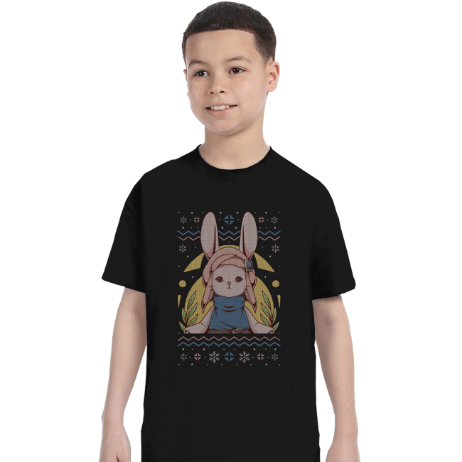 Shirts T-Shirts, Youth / XS / Black Loporrit Christmas