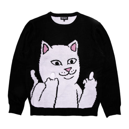 341138 Lord Nermal Flippy Knitty Sweater (Black)