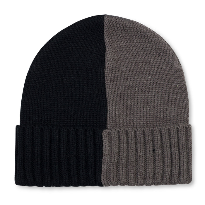 RIPNDIP Lord Nermal Split Beanie (Charcoal / Black)