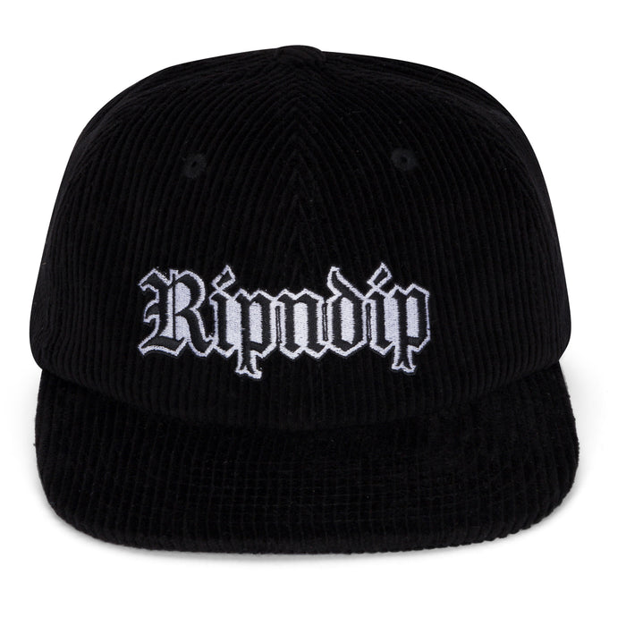 RIPNDIP Lord Savior Nerm Corduroy Strackback (Black)