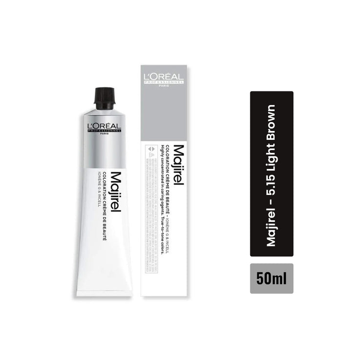 Loreal Majirel 5.15 Light Brown With Mahogany Ash 50Ml