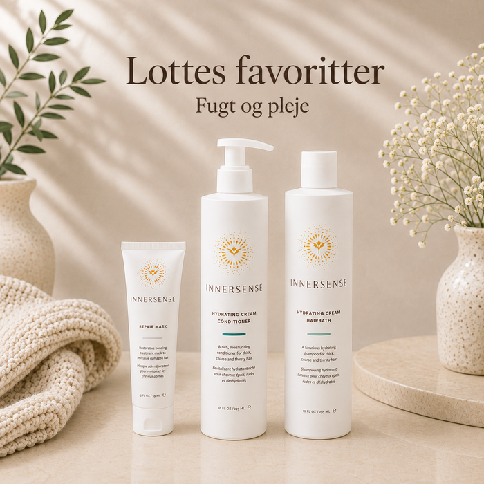 Lottes Innersense favoritter | Fugt og pleje