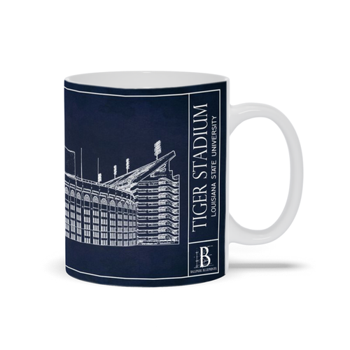 LSU Tiger Stadium Ceramic Mug