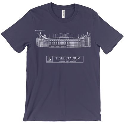 LSU Tiger Stadium Unisex T-Shirts