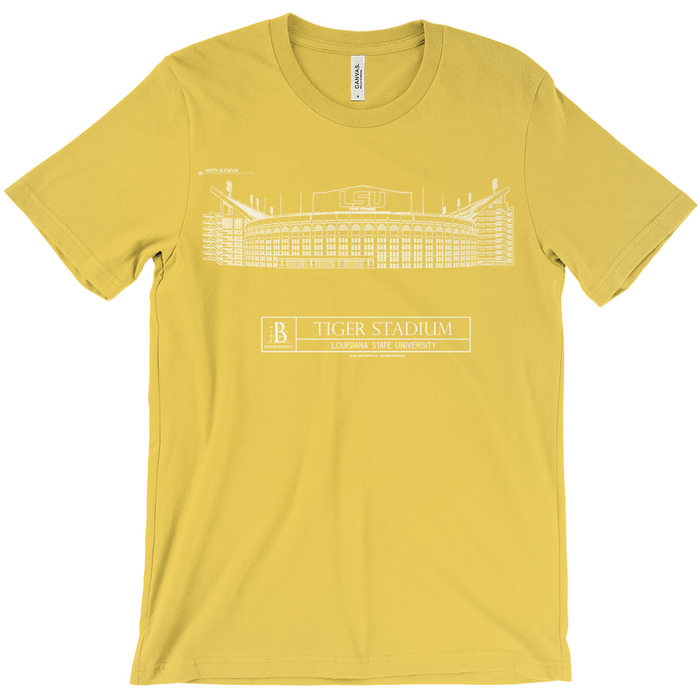 LSU Tiger Stadium Unisex T-Shirts