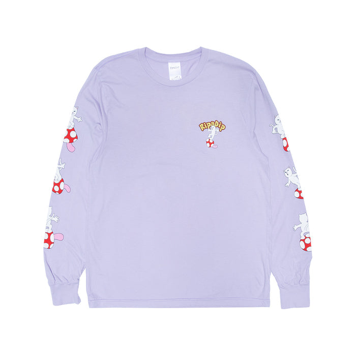 RIPNDIP Lucid Vacation Long Sleeve (Lavender)