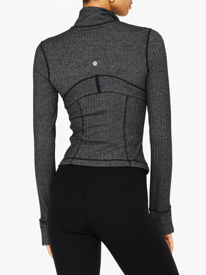 Lululemon Define Cropped Jacket Herringbone