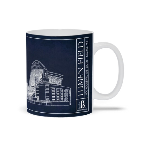 Lumen Field Ceramic Mugs