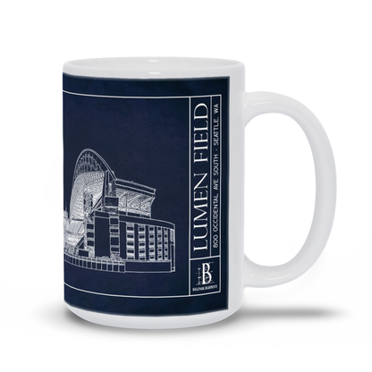 Lumen Field Ceramic Mugs
