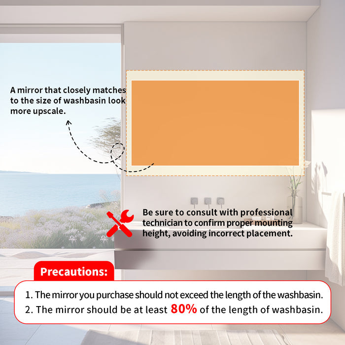 LUVODI LED Bathroom Mirror 3X Magnifier Dimmable Front Light + Backlit Defogging , Memory Function