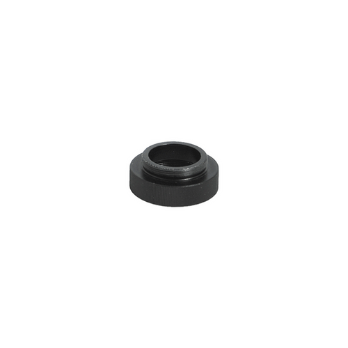 M24x0.75/M26x1/36″ Objective Convertible Adapter, SKU MZ02014941, three quarter front view